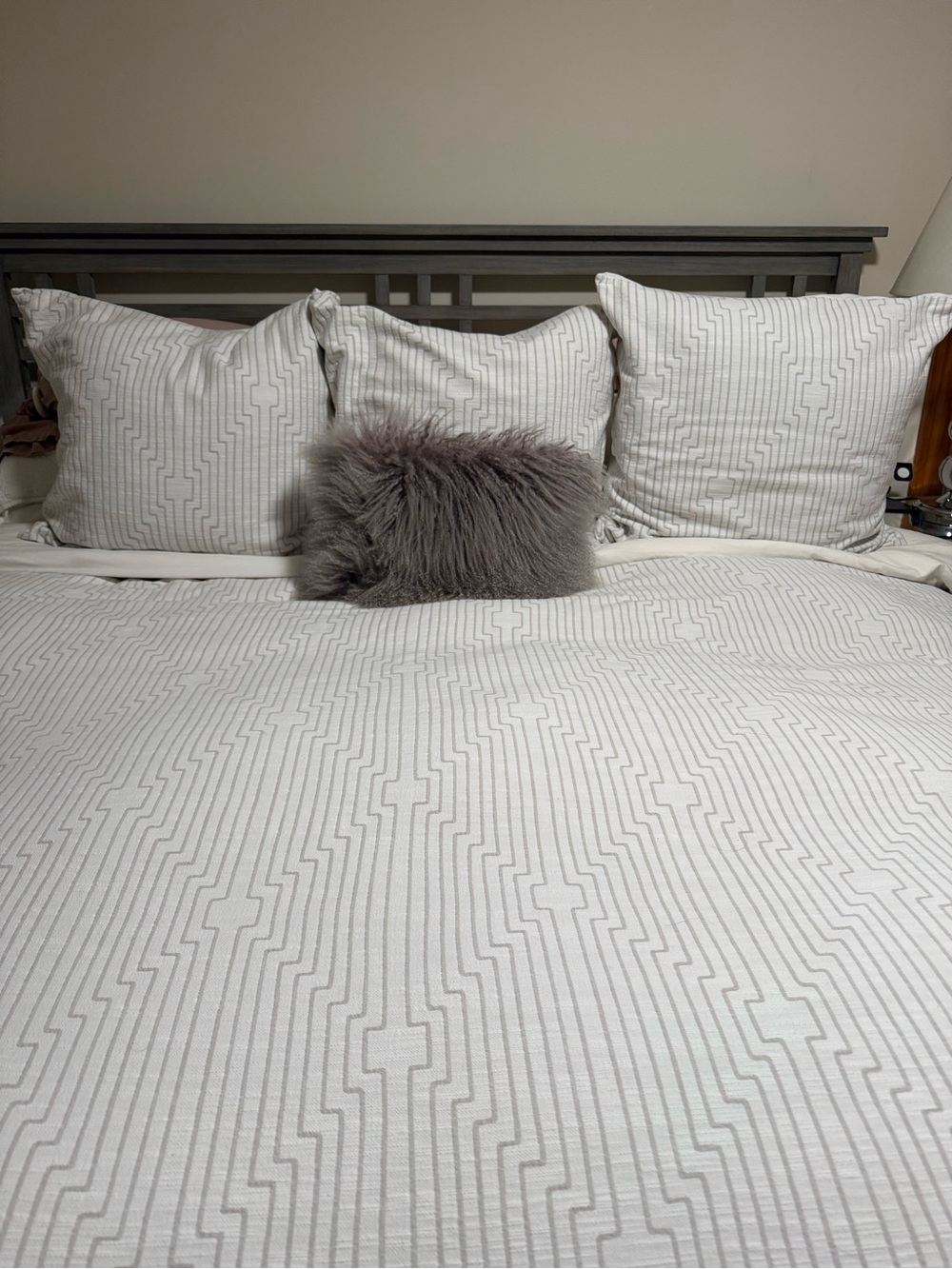 West Elm Mongolian Lamb Pillow Cover